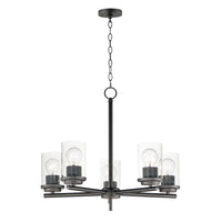 Corona Five Light Chandelier in Multiple Finishes - Maison&Co.