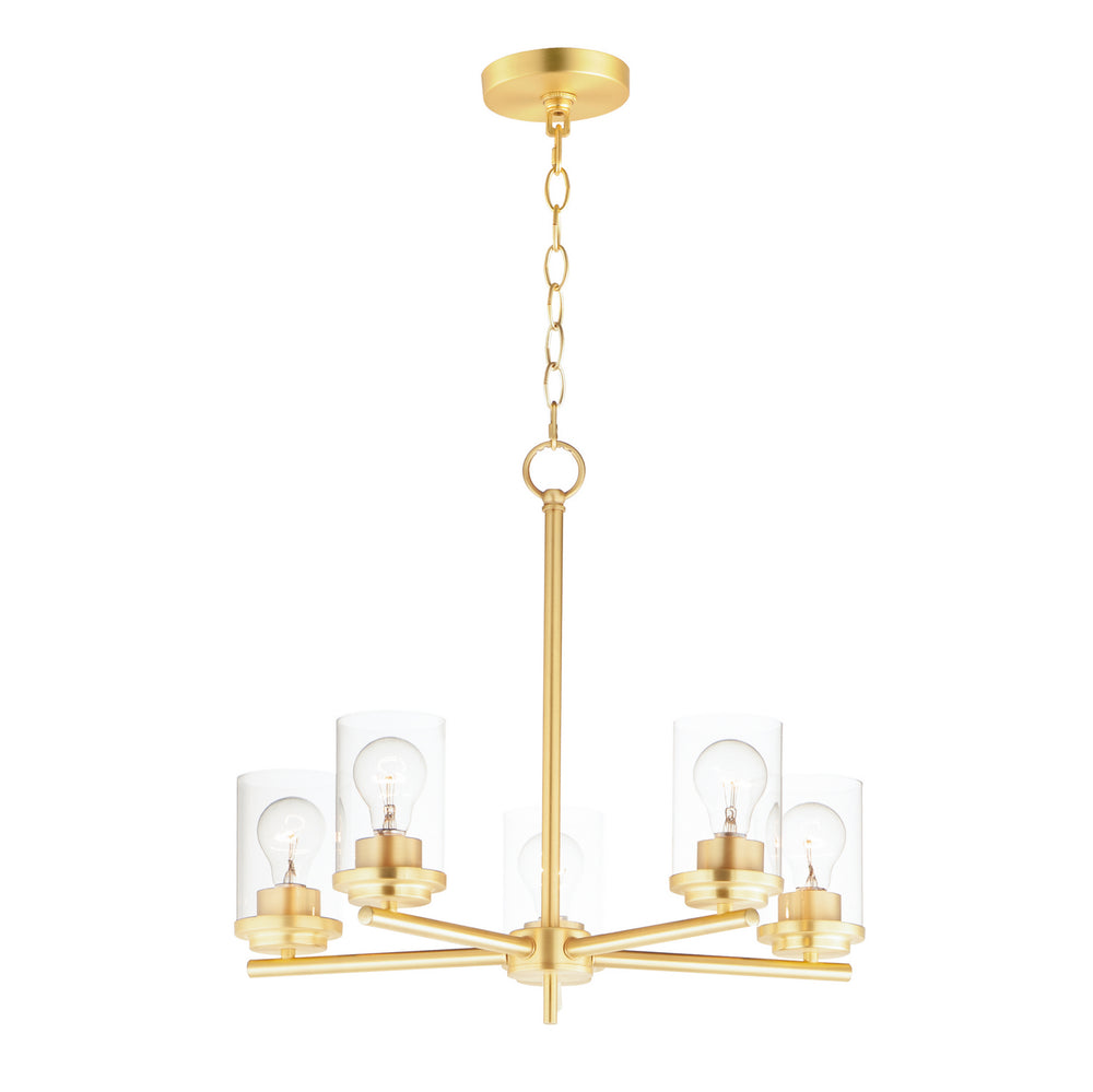 Corona Five Light Chandelier in Multiple Finishes - Maison&Co.