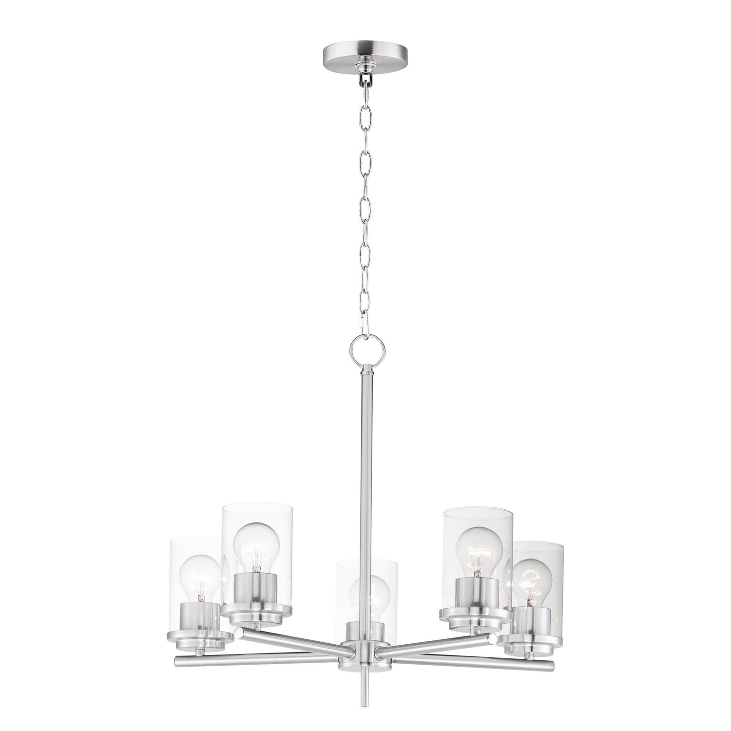 Corona Five Light Chandelier in Multiple Finishes - Maison&Co.