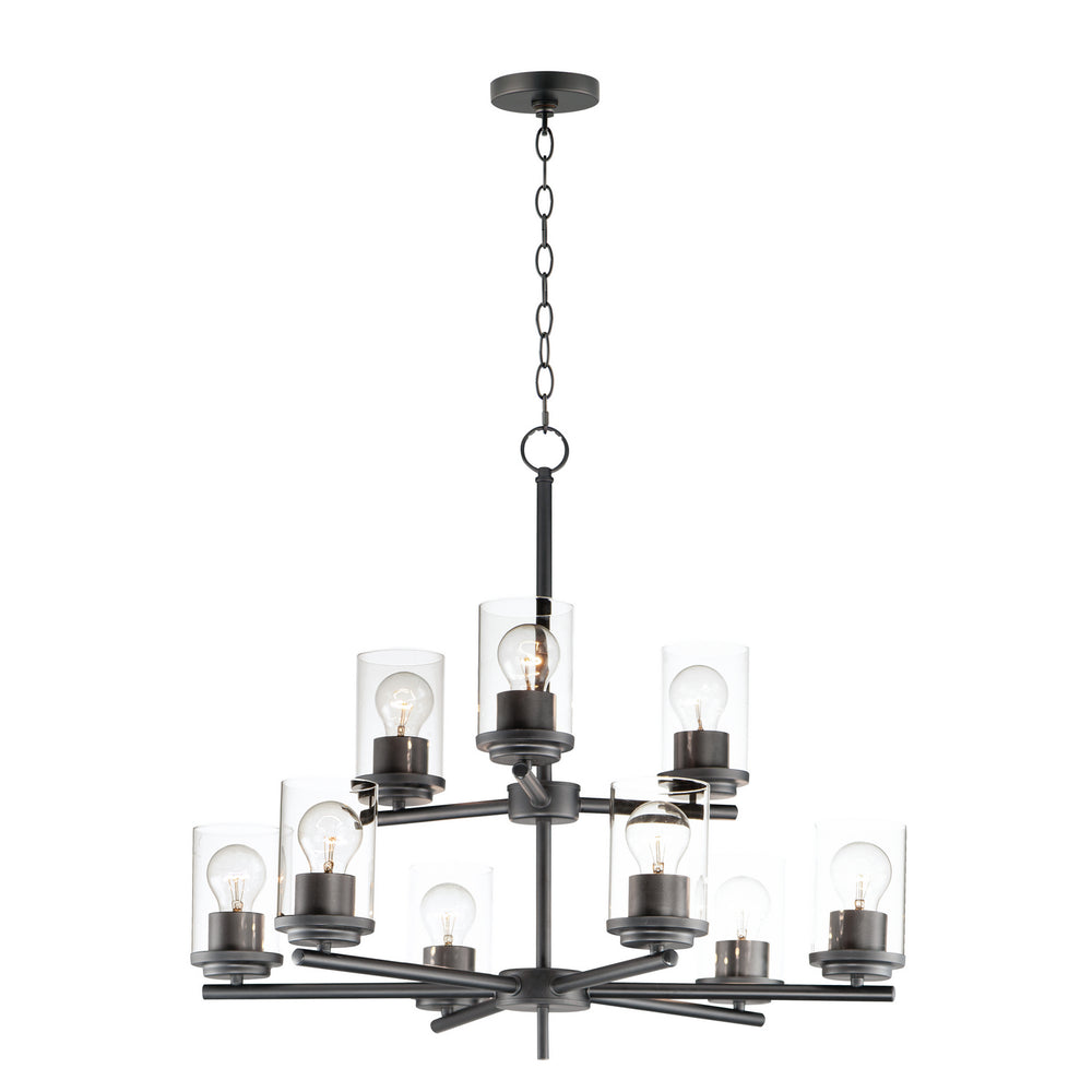 Corona Nine Light Chandelier in Multiple Finishes - Maison&Co.