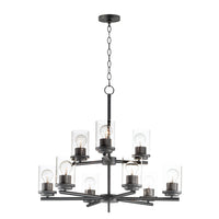 Corona Nine Light Chandelier in Multiple Finishes - Maison&Co.