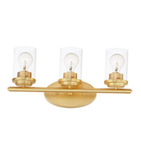 Corona Three Light Bath Vanity in Multiple Finishes - Maison&Co.