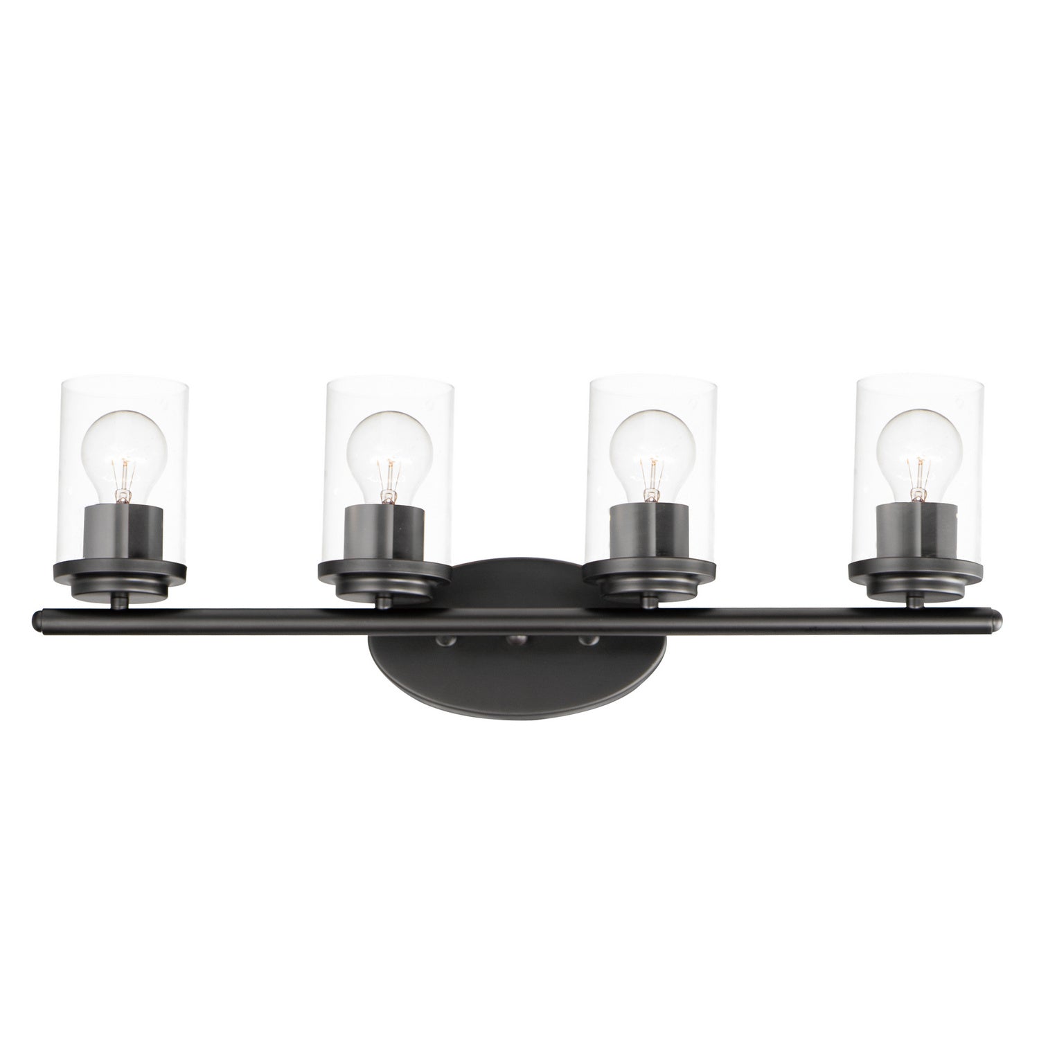 Corona Four Light Bath Vanity in Multiple Finishes