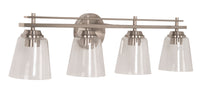 Craftmade - 19633 - Drake Four Light Vanity in Mulltiple Finishes - Drake