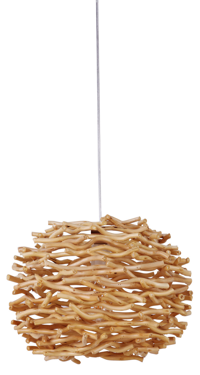 Craftmade - SW2001-NT - Swag Pendants One Light Pendant in Natural Finish - Swag Pendants