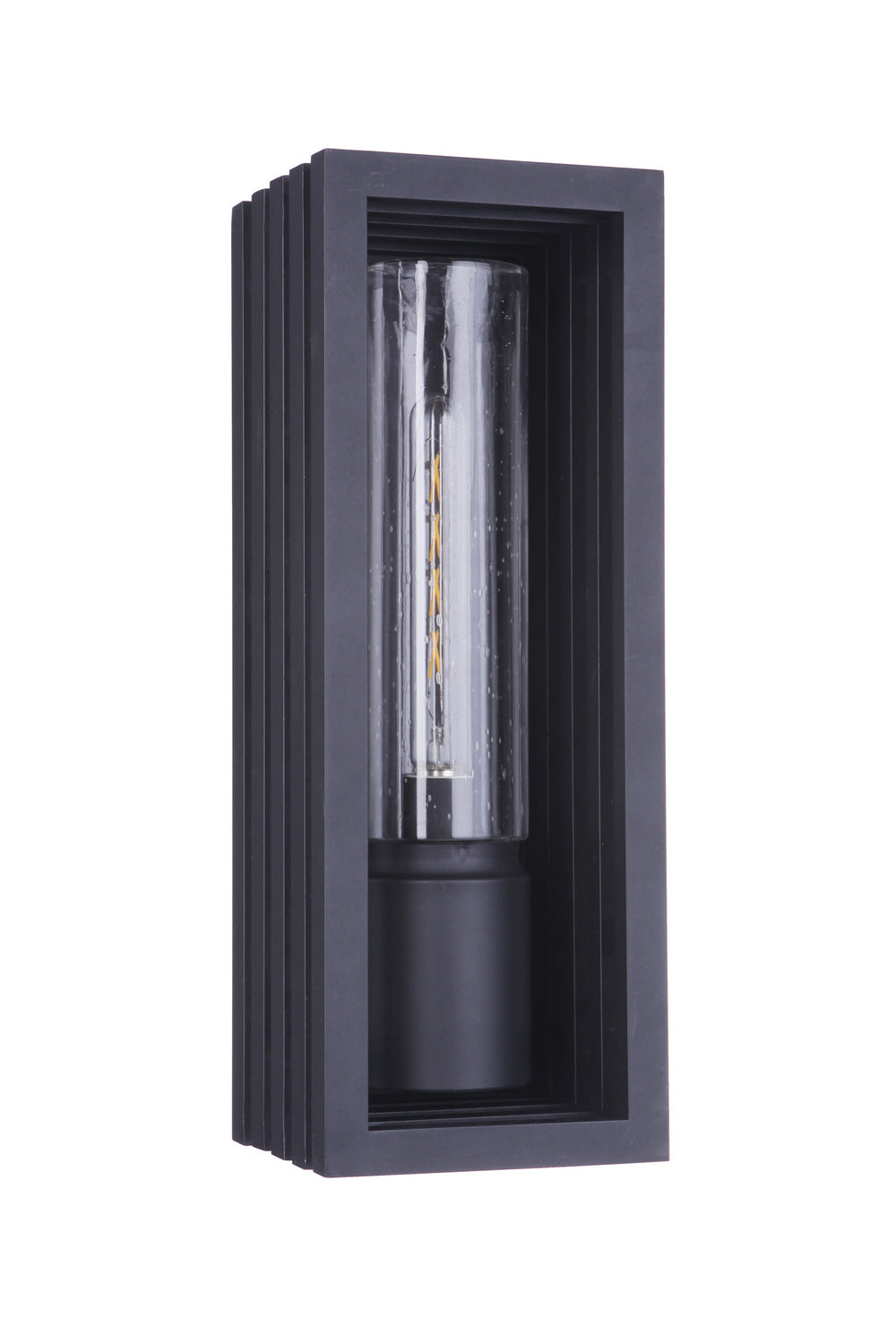 Craftmade - ZA2820-TB - Carmel One Light Outdoor Wall Mount in Textured Black Finish - Carmel