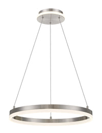 George Kovacs - P1910-084-L - LED Pendant - Recovery - Brushed Nickel