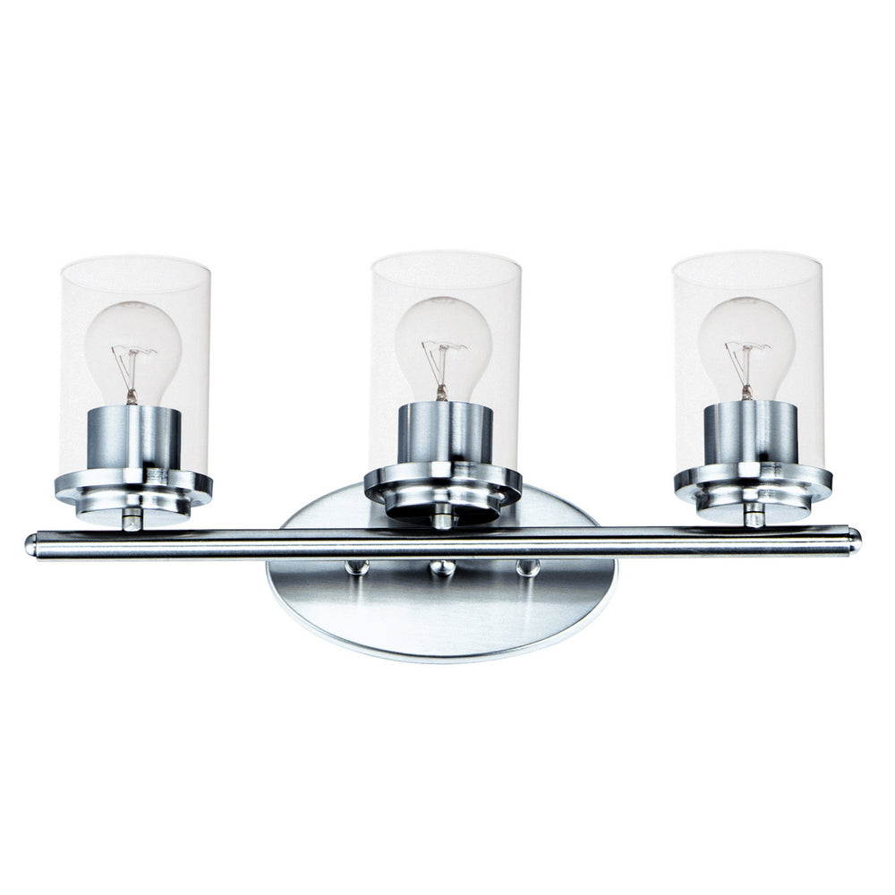 Corona Three Light Bath Vanity in Multiple Finishes - Maison&Co.