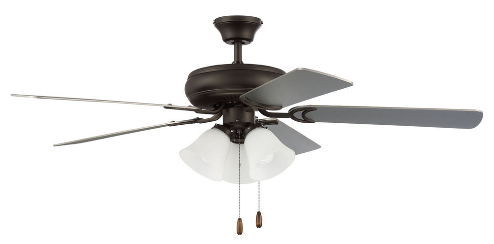 Craftmade - DCF52C3W - Decorator's Choice 3 Light Kit 52"Ceiling Fan in Mulltiple Finishes - Decorator's Choice 3 Light Kit