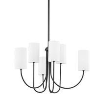 Hudson Valley - 6828-OB - Six Light Chandelier - Harlem - Old Bronze