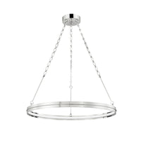 Hudson Valley - 7128-PN - LED Chandelier - Rosendale - Polished Nickel