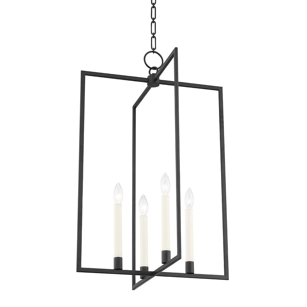 Hudson Valley - MDS422-AI - Four Light Pendant - Middleborough - Aged Iron