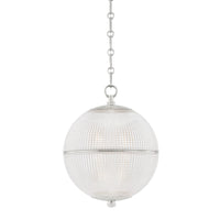 Hudson Valley - MDS800-PN - One Light Pendant - Sphere No. 3 - Polished Nickel