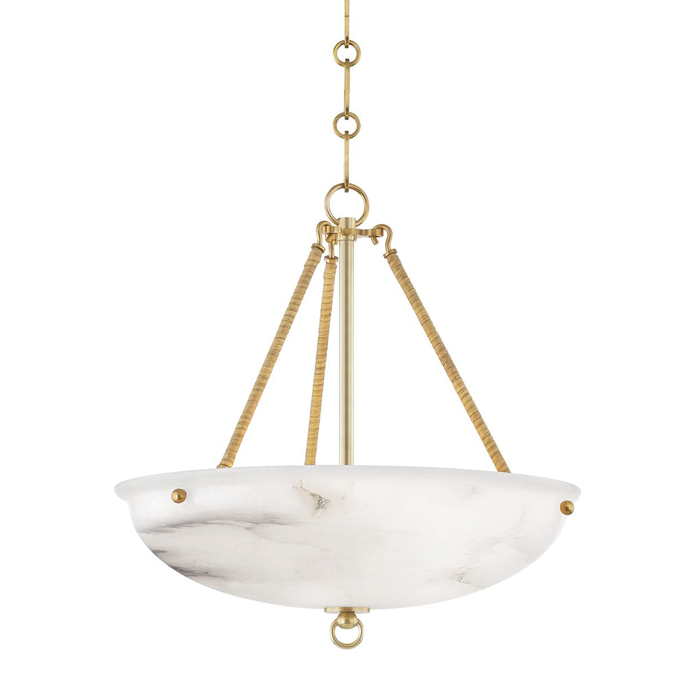 Hudson Valley - MDS811-AGB - LED Pendant - Somerset - Aged Brass