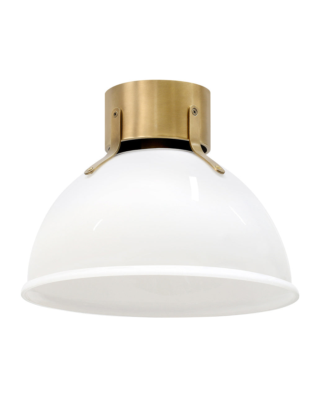 Hinkley - 3481HB-CO - LED Flush Mount - Argo - Heritage Brass