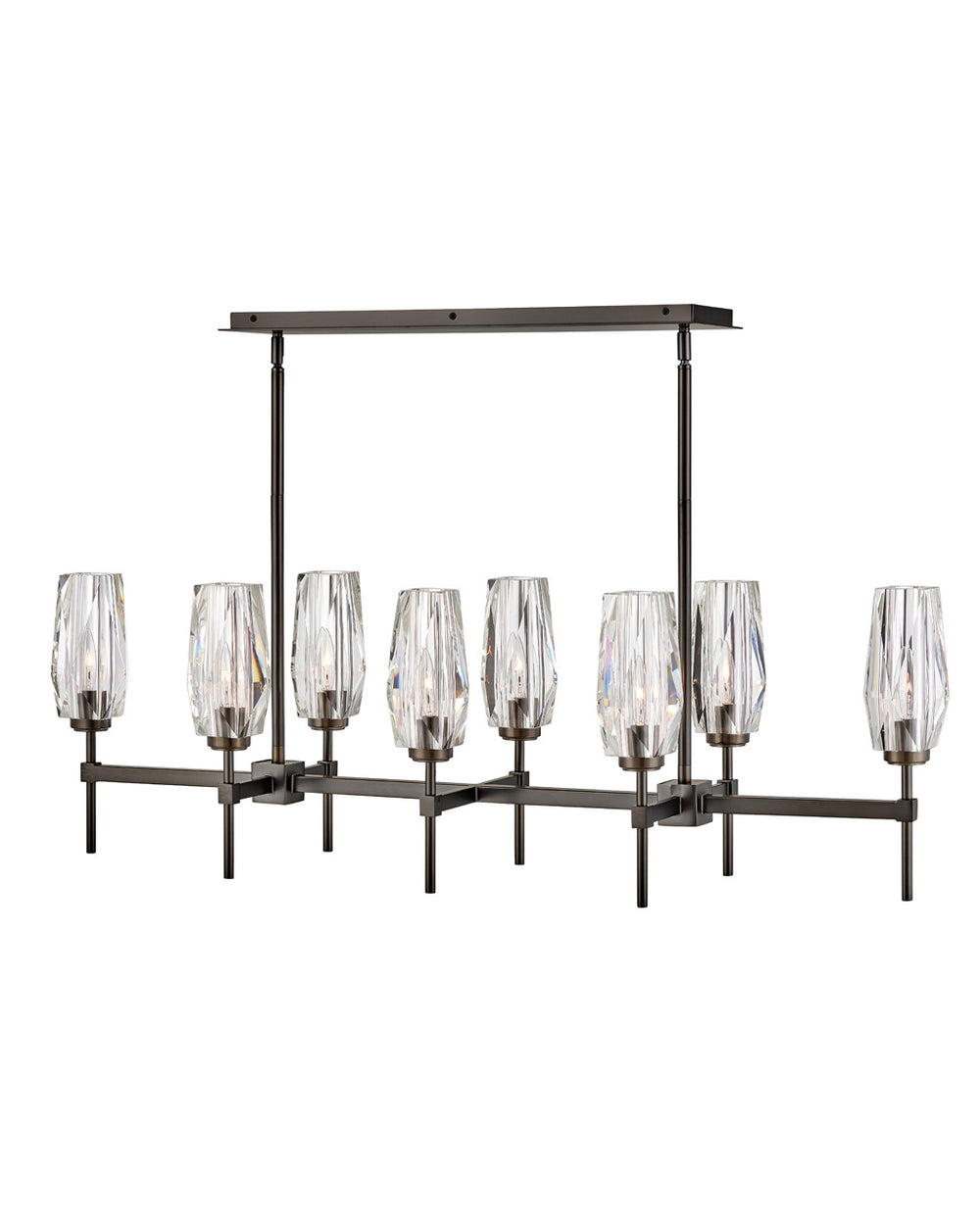 Hinkley - 38256BX - LED Linear Chandelier - Ana - Black Oxide