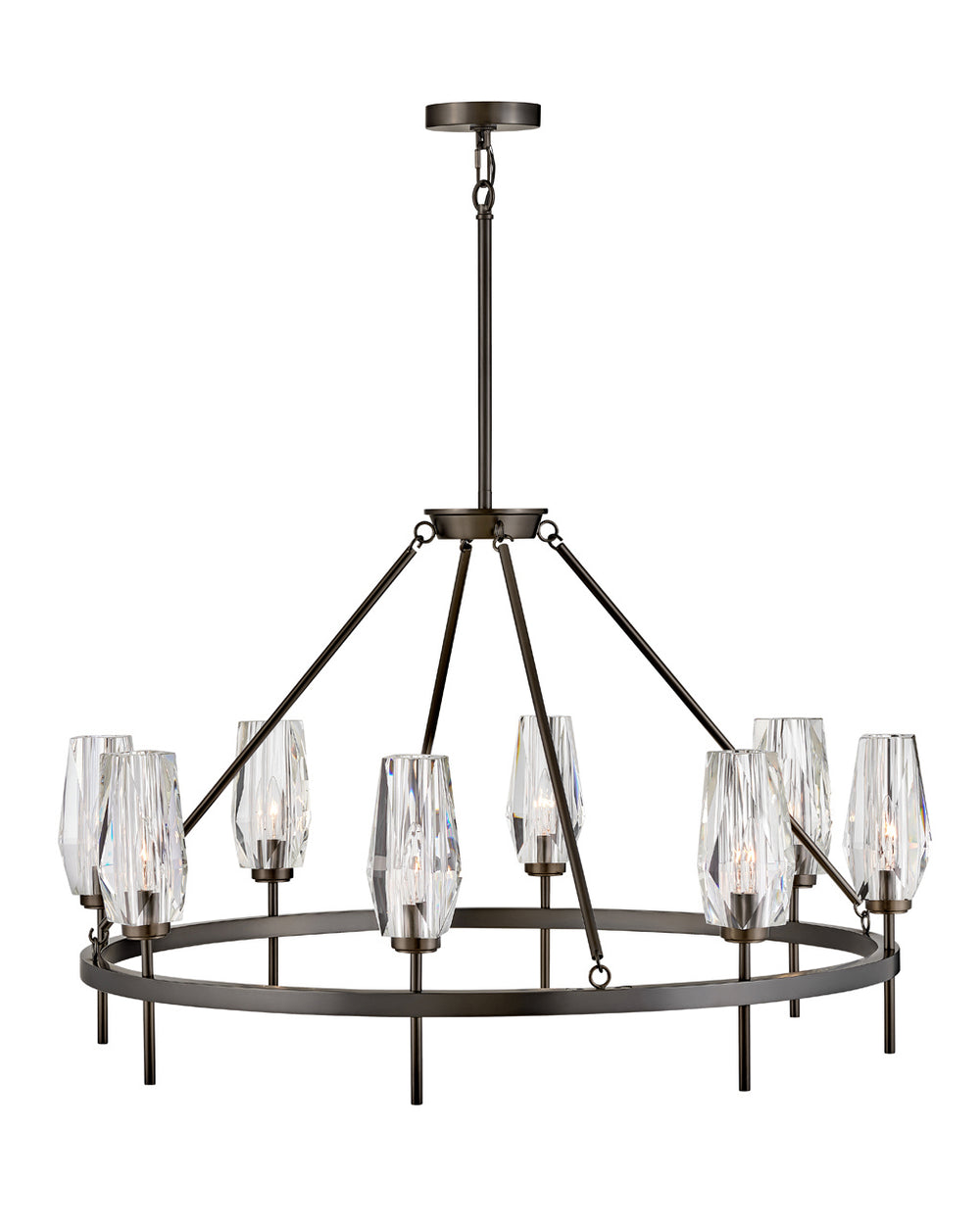 Hinkley - 38258BX - LED Chandelier - Ana - Black Oxide