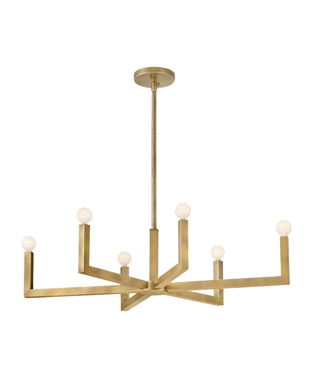 Hinkley - 45048HB - LED Linear Pendant - Ezra - Heritage Brass