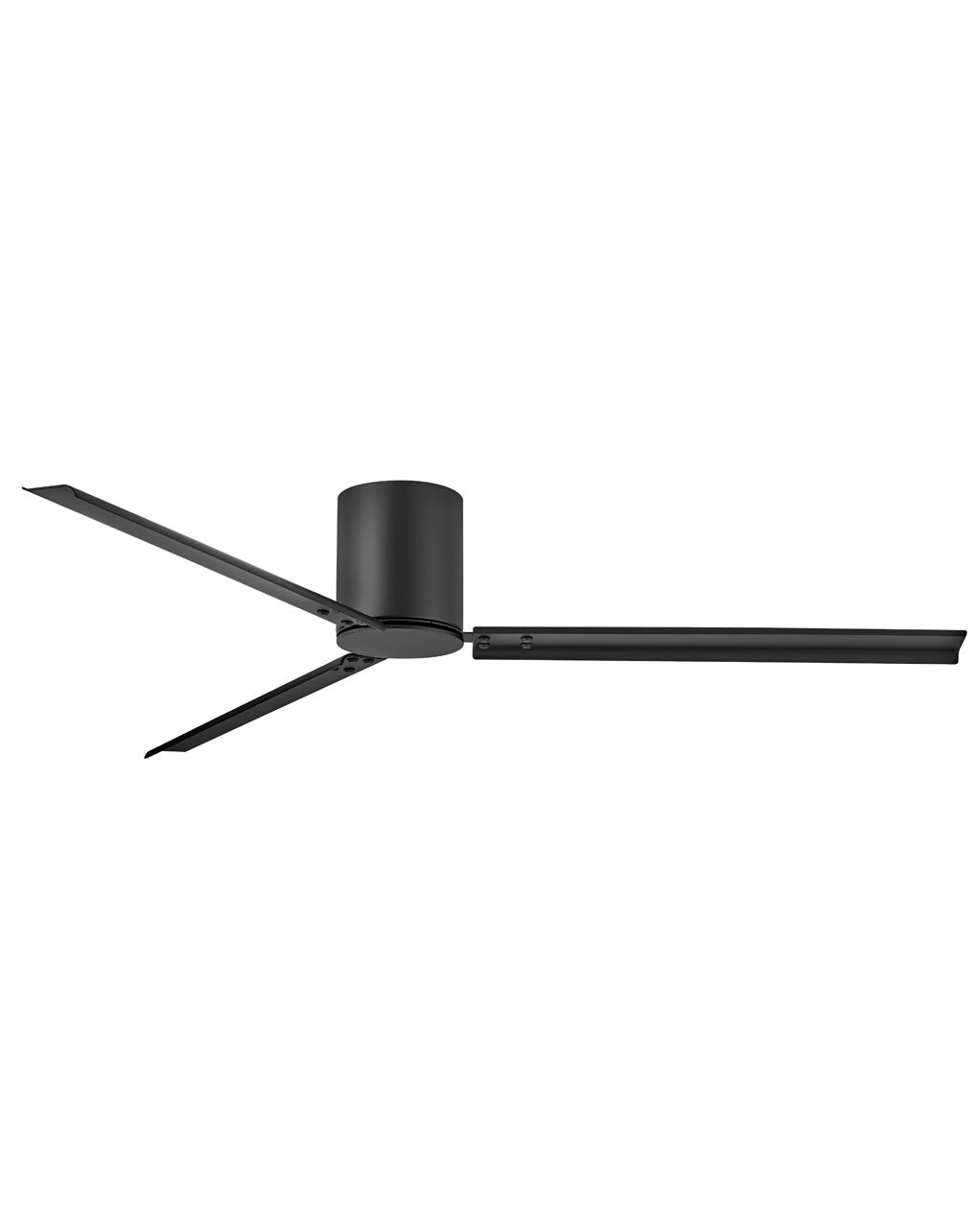 Hinkley - 901072FMB-NDD - 72"Ceiling Fan - Indy Flush - Matte Black