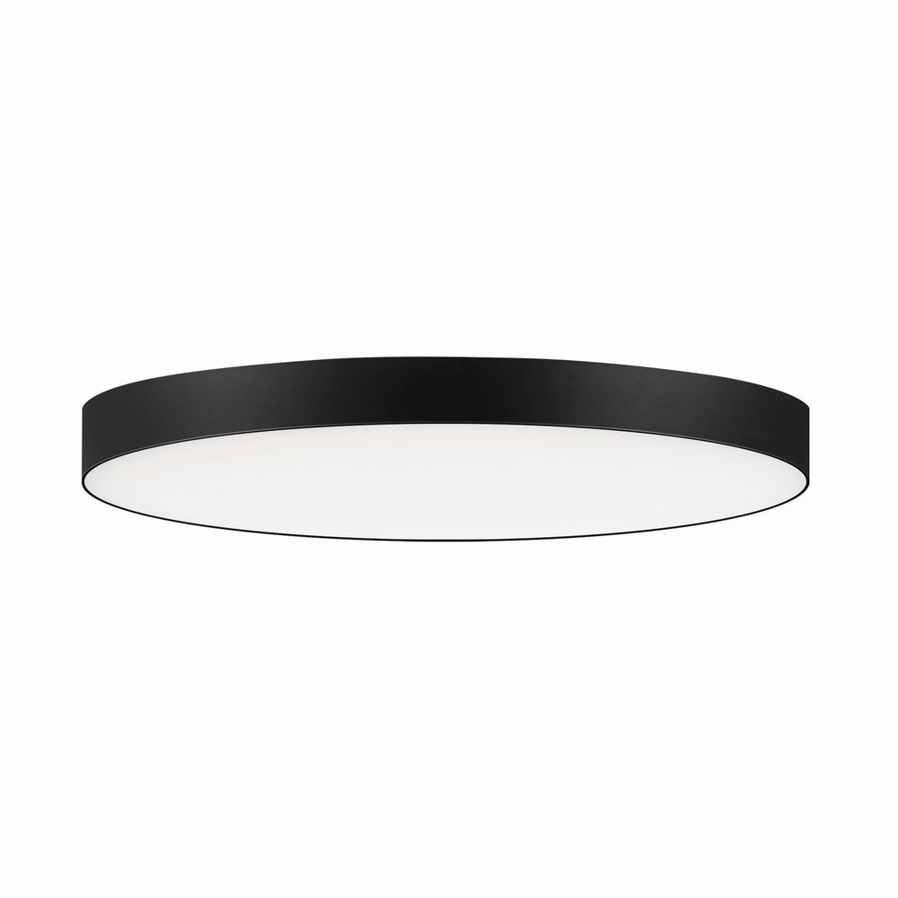 Maxim - 57884WTBK - LED Flush Mount - Trim - 0-10 V - Black