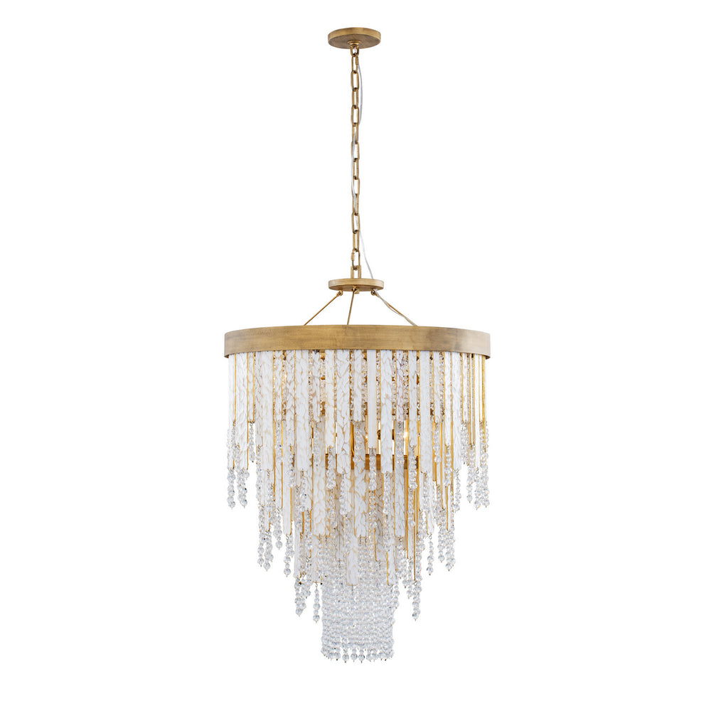 Varaluz - 359C07HG - Seven Light Chandelier - Lafayette - Havana Gold