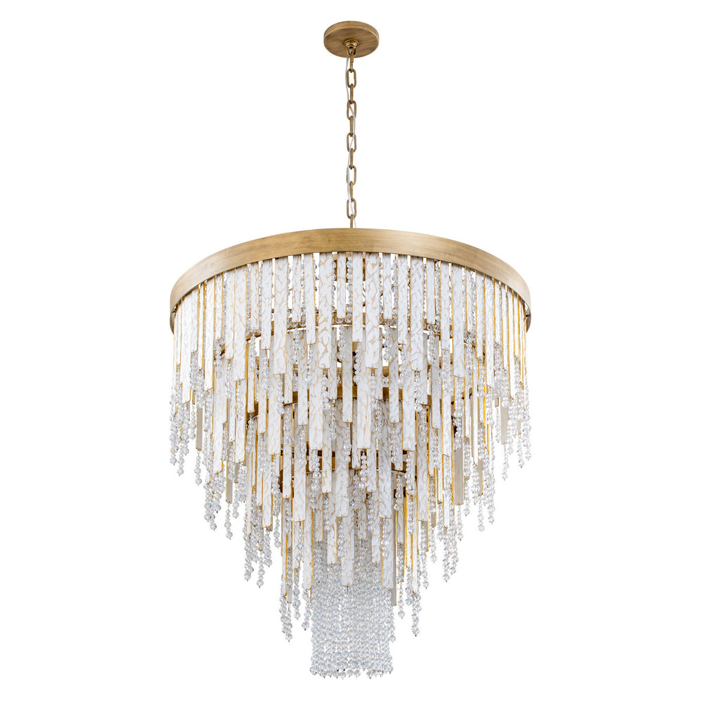 Varaluz - 359C13HG - 13 Light Chandelier - Lafayette - Havana Gold