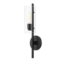 Mitzi - H326101-SBK - One Light Wall Sconce - Ariel - Soft Black