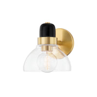 Mitzi - H482301-AGB - One Light Bath and Vanity - Camile - Aged Brass