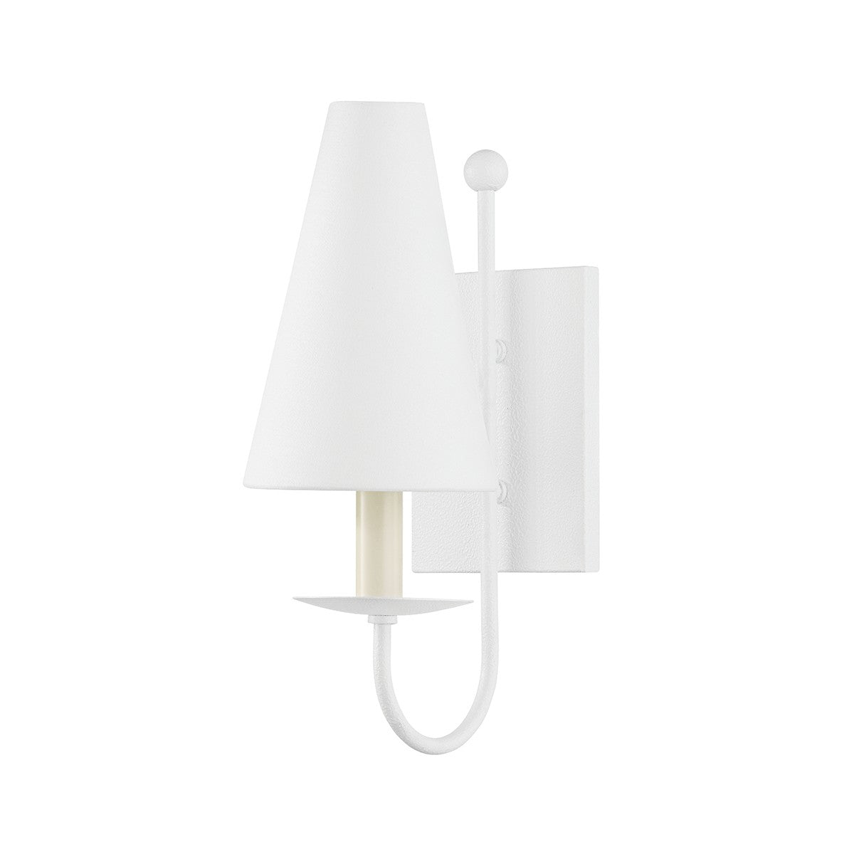 Troy Lighting - B3301-GSW - One Light Wall Sconce - Idris - Gesso White