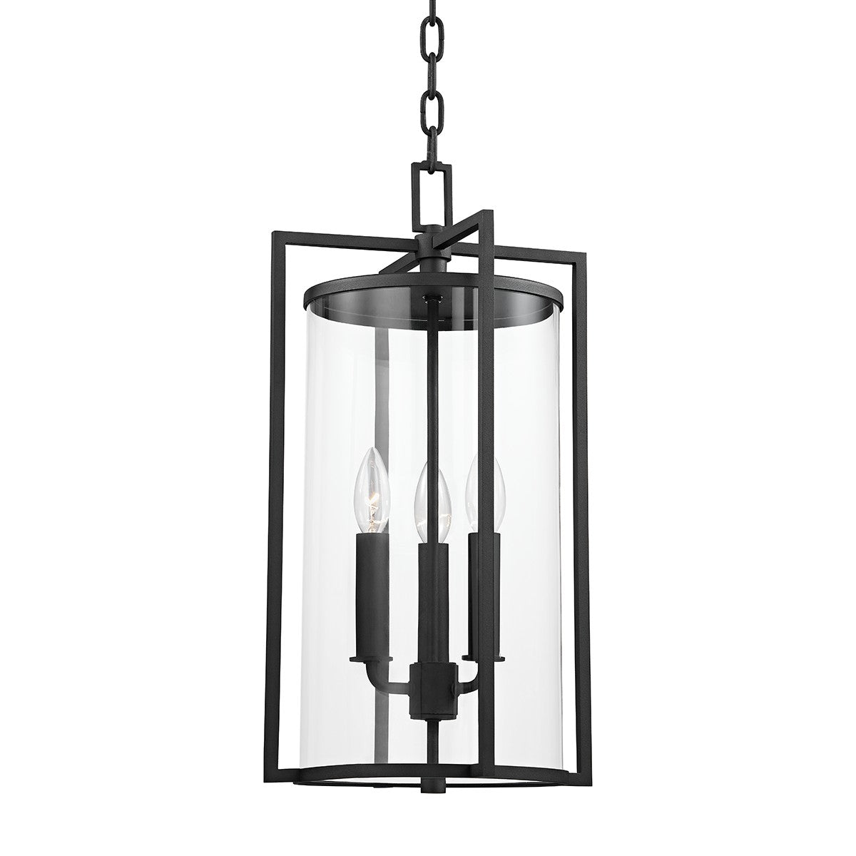 Troy Lighting - F1146-TBK - Three Light Outdoor Lantern - Percy - Textured Black