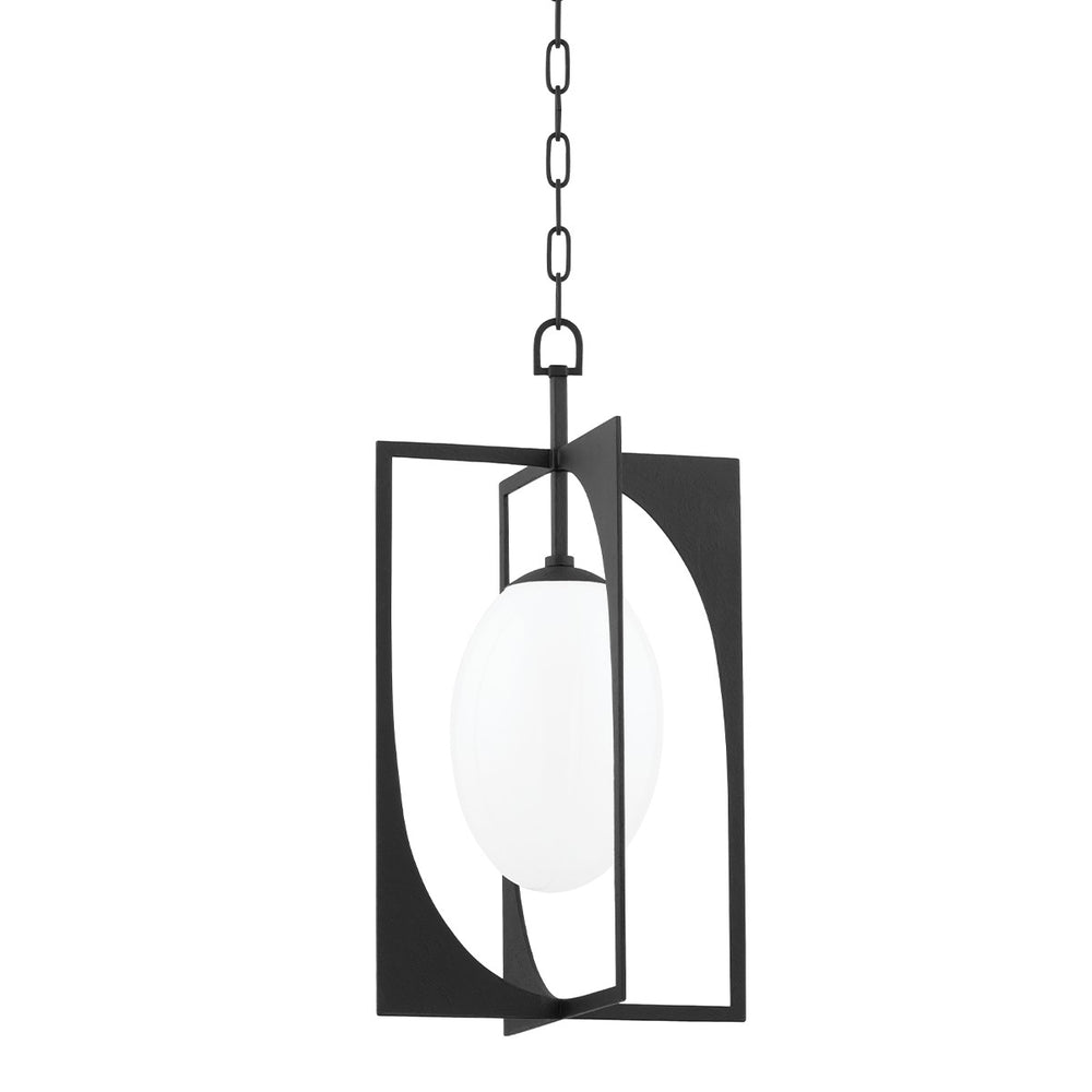 Troy Lighting - F1213-BI - One Light Lantern - Enzo - Black Iron