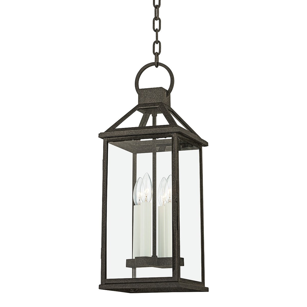 Troy Lighting - F2749-FRN - Four Light Outdoor Lantern - Sanders - French Iron