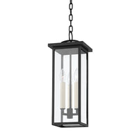 Troy Lighting - F7520-TBK - Three Light Outdoor Pendant - Eden - Textured Black