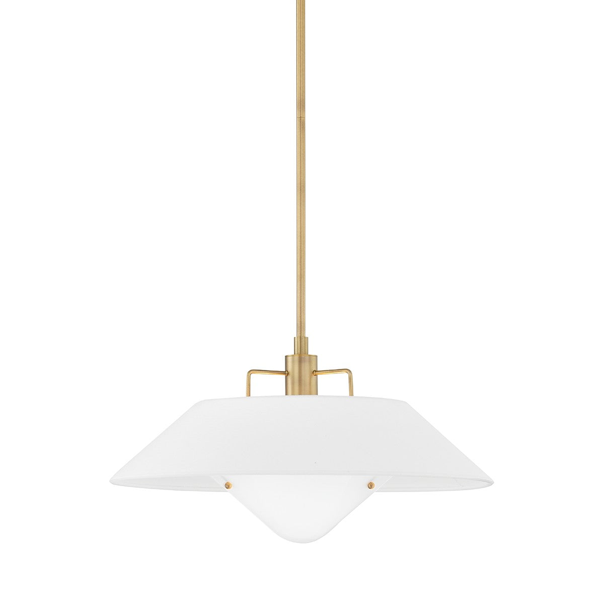 Troy Lighting - F8421-PBR - One Light Pendant - Otto - Patina Brass