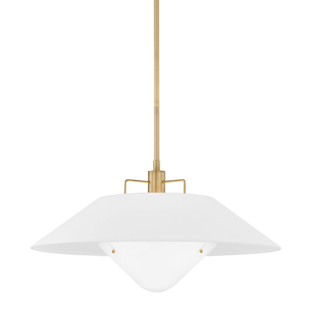 Troy Lighting - F8428-PBR - Two Light Pendant - Otto - Patina Brass