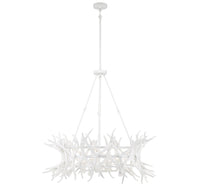 Savoy House - 1-1760-8-80 - Eight Light Chandelier - Daniels - Matte White