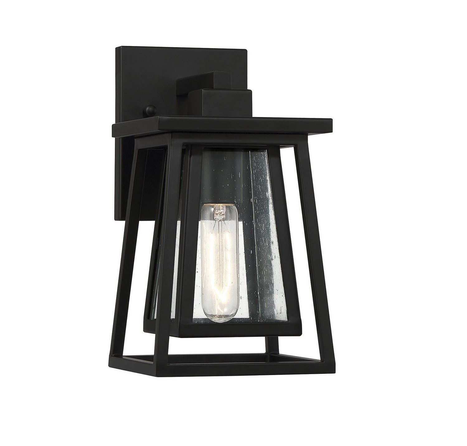 Savoy House - 5-2020-BK - One Light Outdoor Wall Lantern - Denver - Matte Black