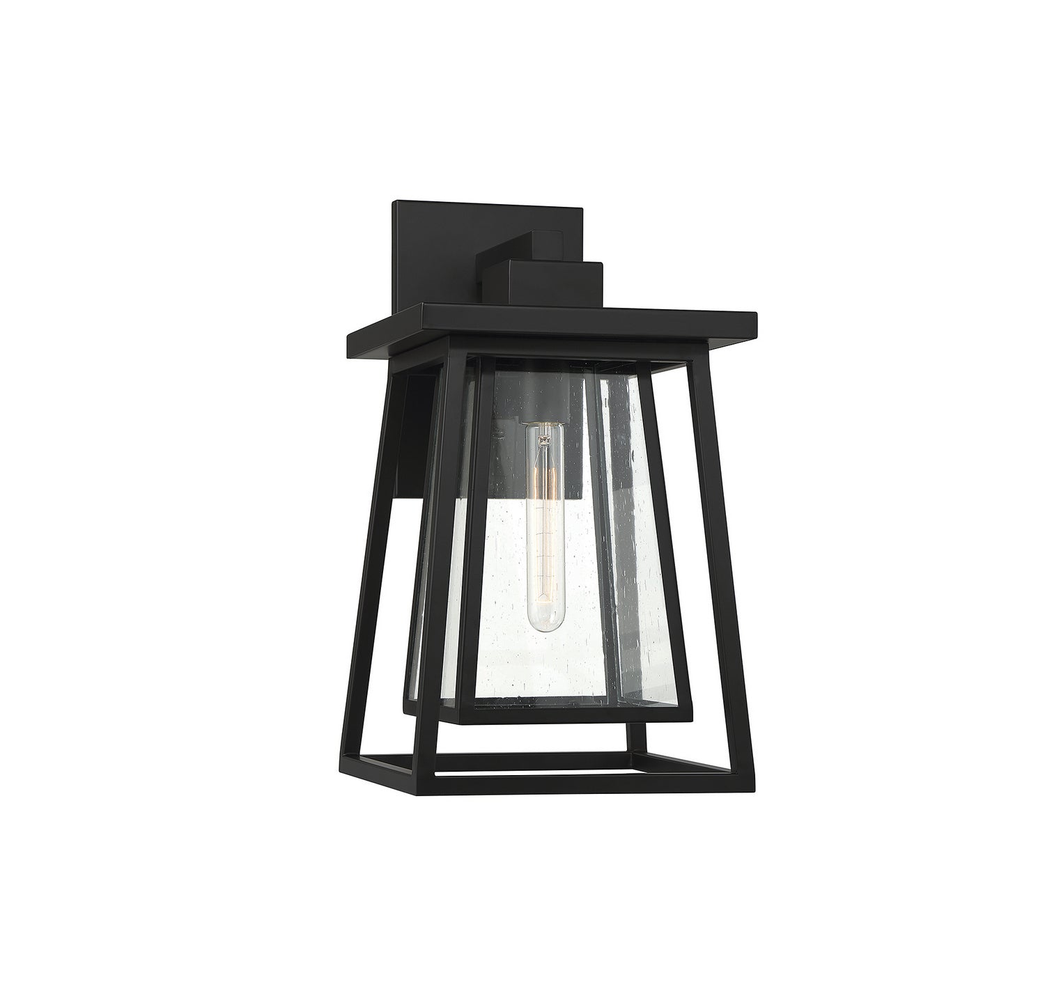 Savoy House - 5-2022-BK - One Light Outdoor Wall Lantern - Denver - Matte Black