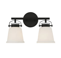 Savoy House - 8-1627-2-BK - Two Light Bathroom Vanity - Kaden - Matte Black