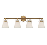 Savoy House - 8-1627-4-322 - Four Light Bathroom Vanity - Kaden - Warm Brass