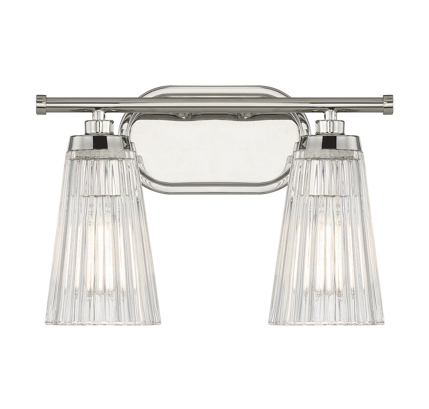 Savoy House - 8-1745-2-109 - Two Light Bathroom Vanity - Chantilly - Polished Nickel