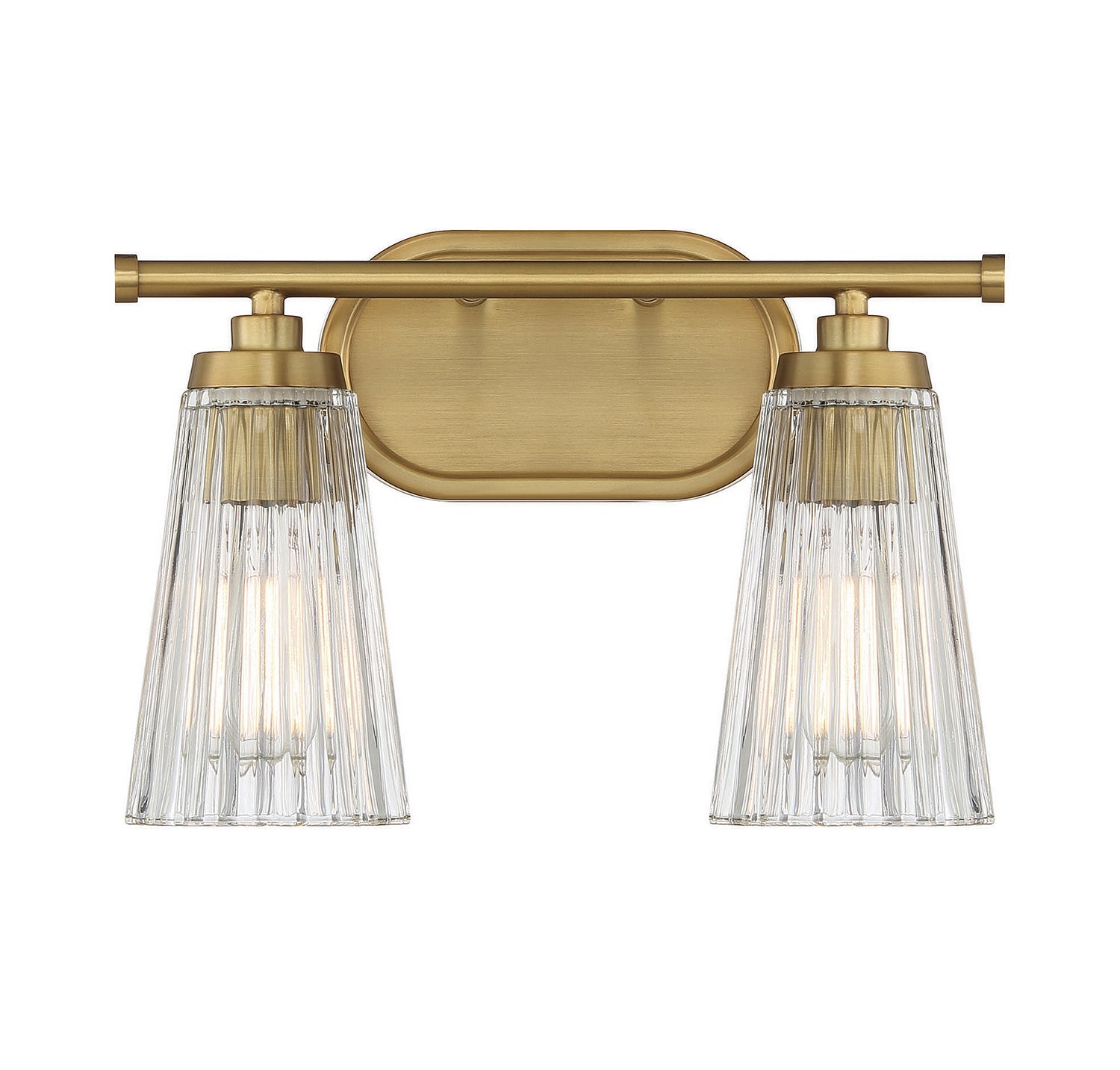 Savoy House - 8-1745-2-322 - Two Light Bathroom Vanity - Chantilly - Warm Brass