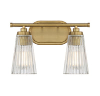 Savoy House - 8-1745-2-322 - Two Light Bathroom Vanity - Chantilly - Warm Brass