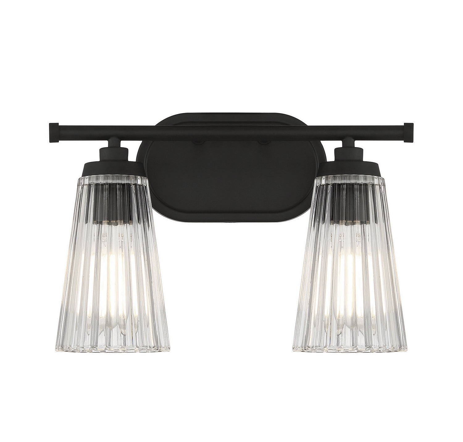 Savoy House - 8-1745-2-BK - Two Light Bathroom Vanity - Chantilly - Matte Black