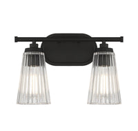 Savoy House - 8-1745-2-BK - Two Light Bathroom Vanity - Chantilly - Matte Black