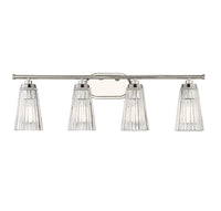 Savoy House - 8-1745-4-109 - Four Light Bathroom Vanity - Chantilly - Polished Nickel