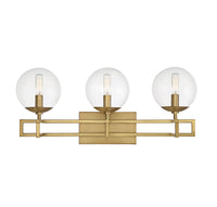 Savoy House - 8-1860-3-322 - Three Light Bathroom Vanity - Crosby - Warm Brass