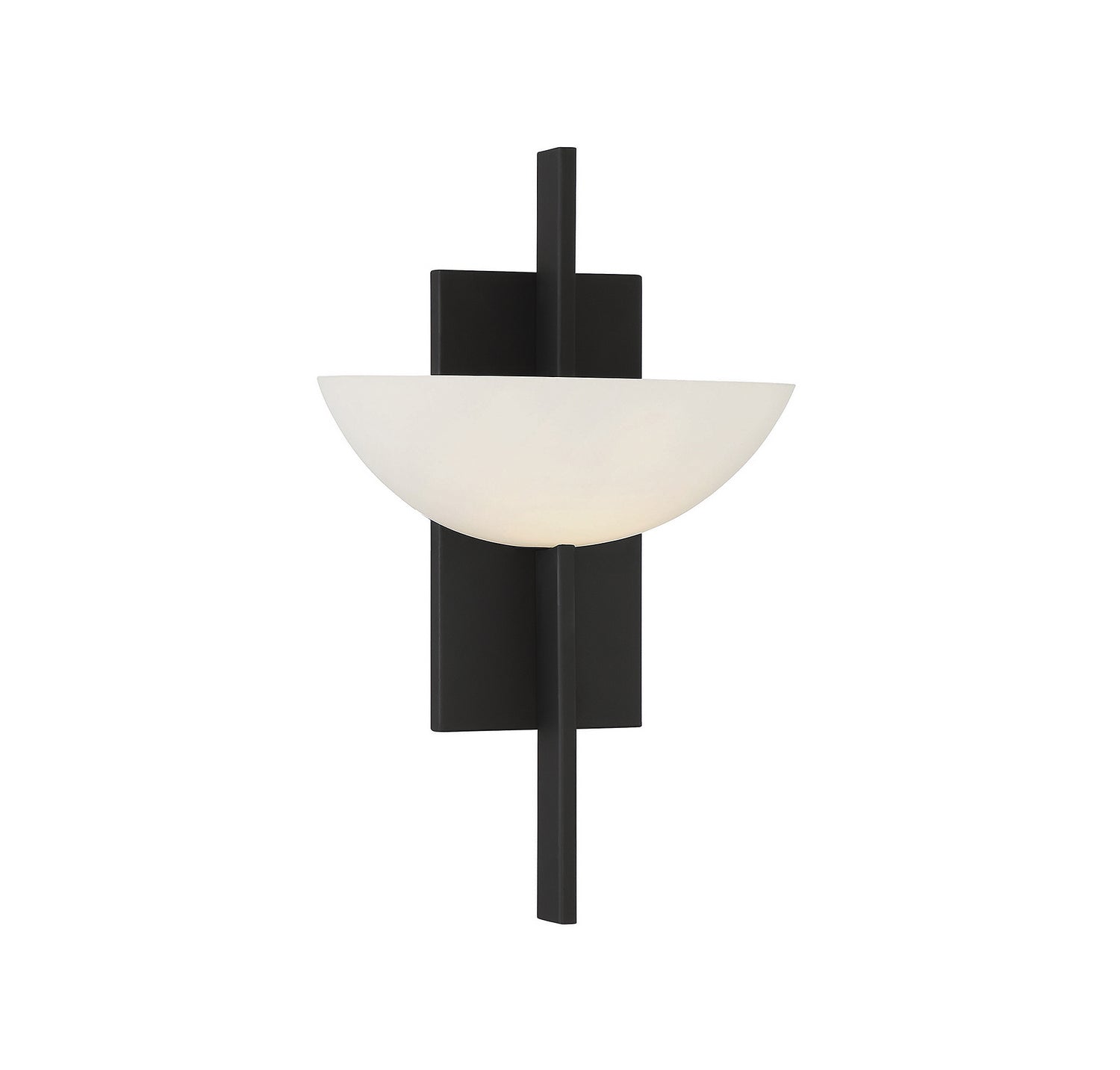 Savoy House - 9-1615-1-89 - One Light Wall Sconce - Fallon - Matte Black