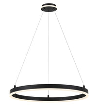 George Kovacs - P1912-66A-L - LED Pendant - Recovery - Matte Black