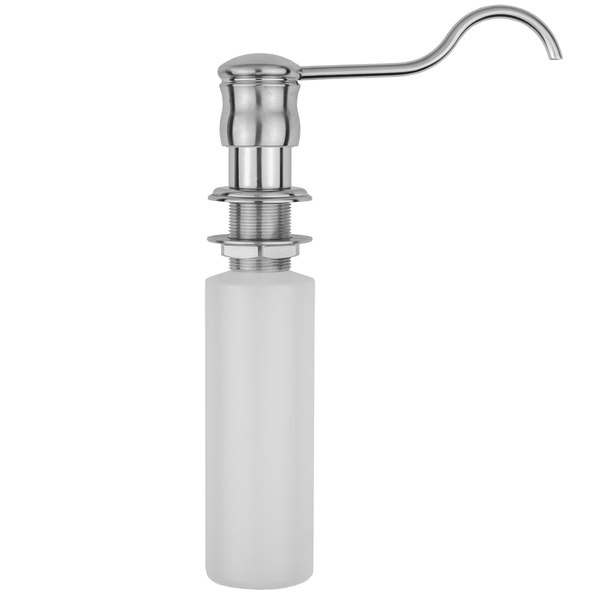 Traditional Kitchen & Bath Soap/Lotion Dispenser with Extra Long Spout in Multiple Finishes